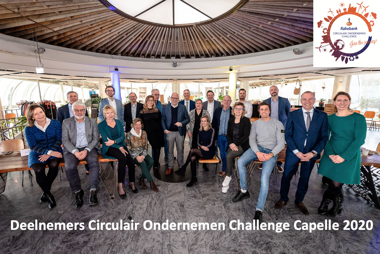 Deelnemers Circulair Ondernemen Challenge Capelle 2020